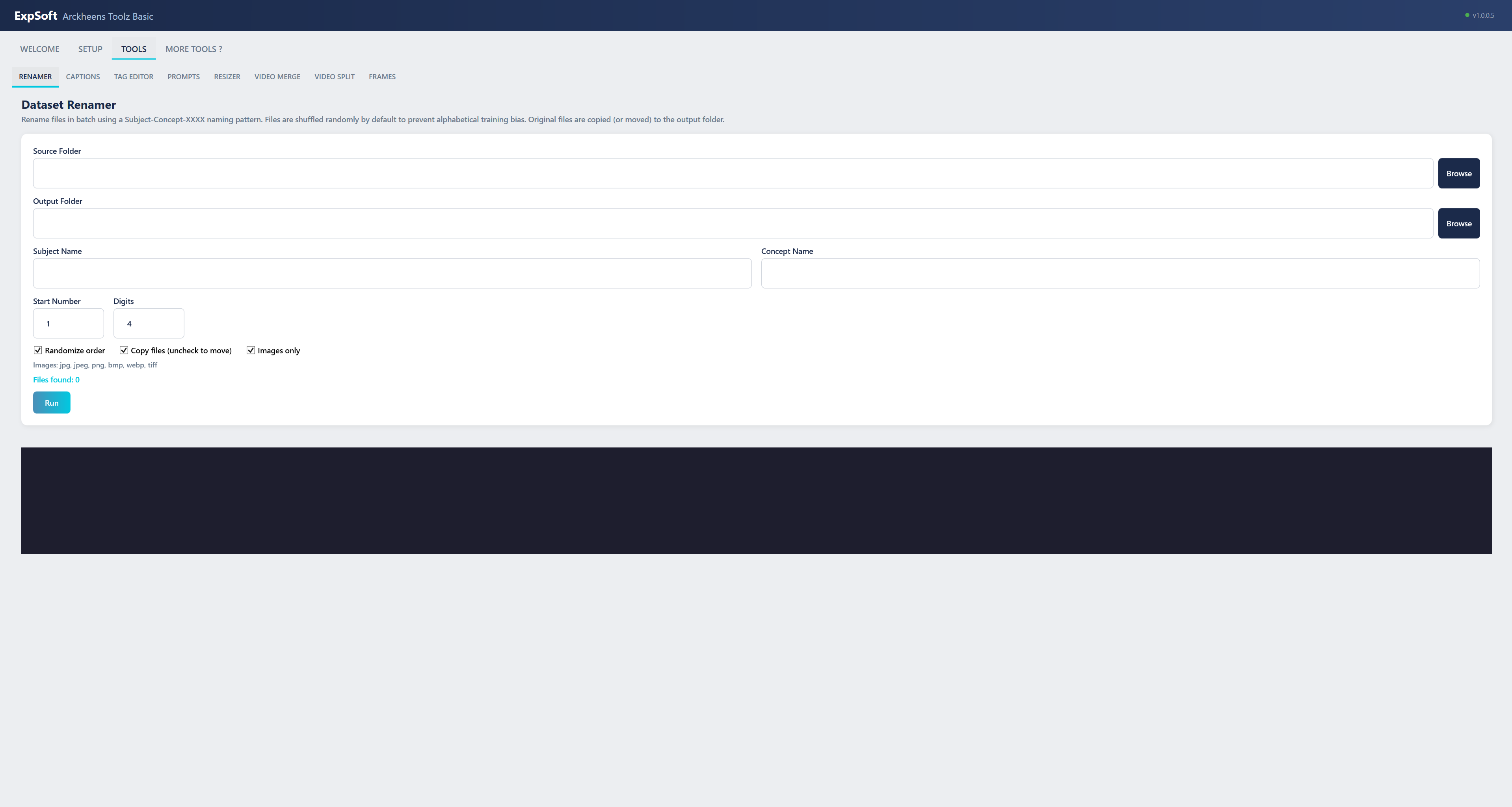 Renamer Tool