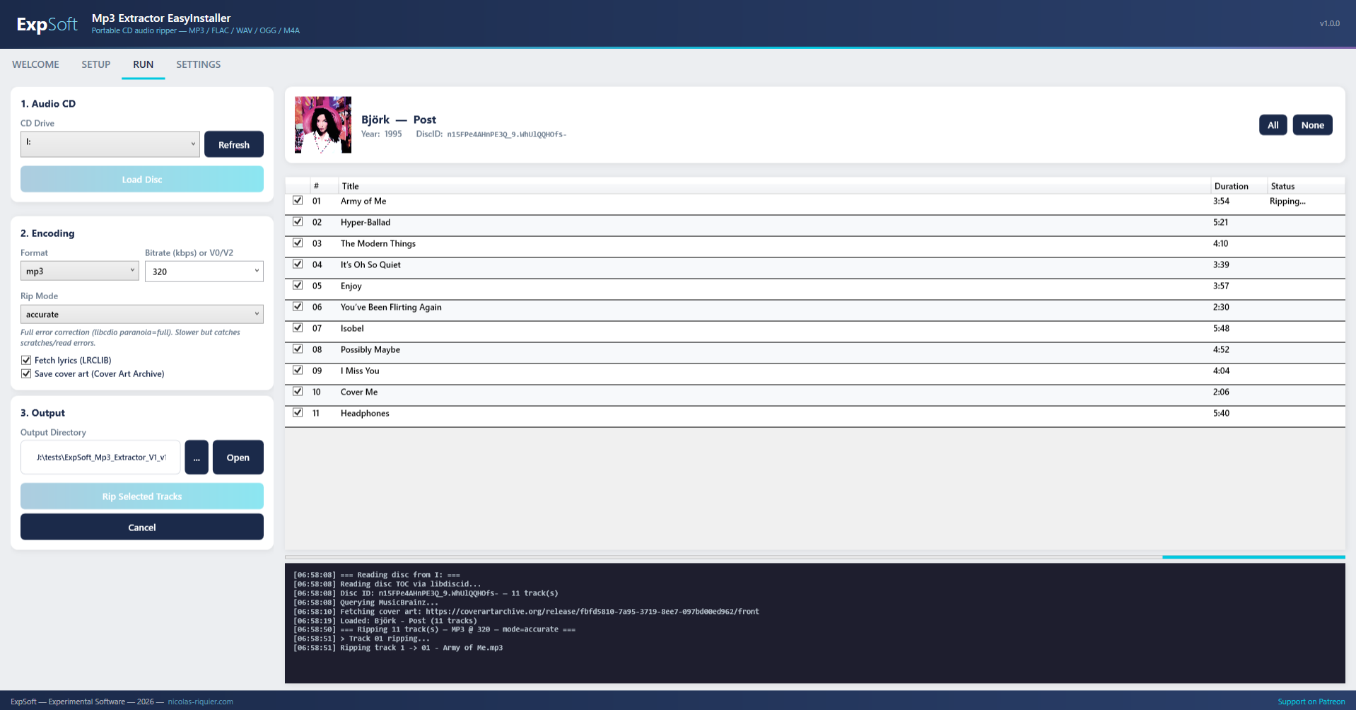 ExpSoft Mp3 Extractor